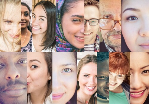Diverse group of people representing multicultural populations served by cultural psychologists